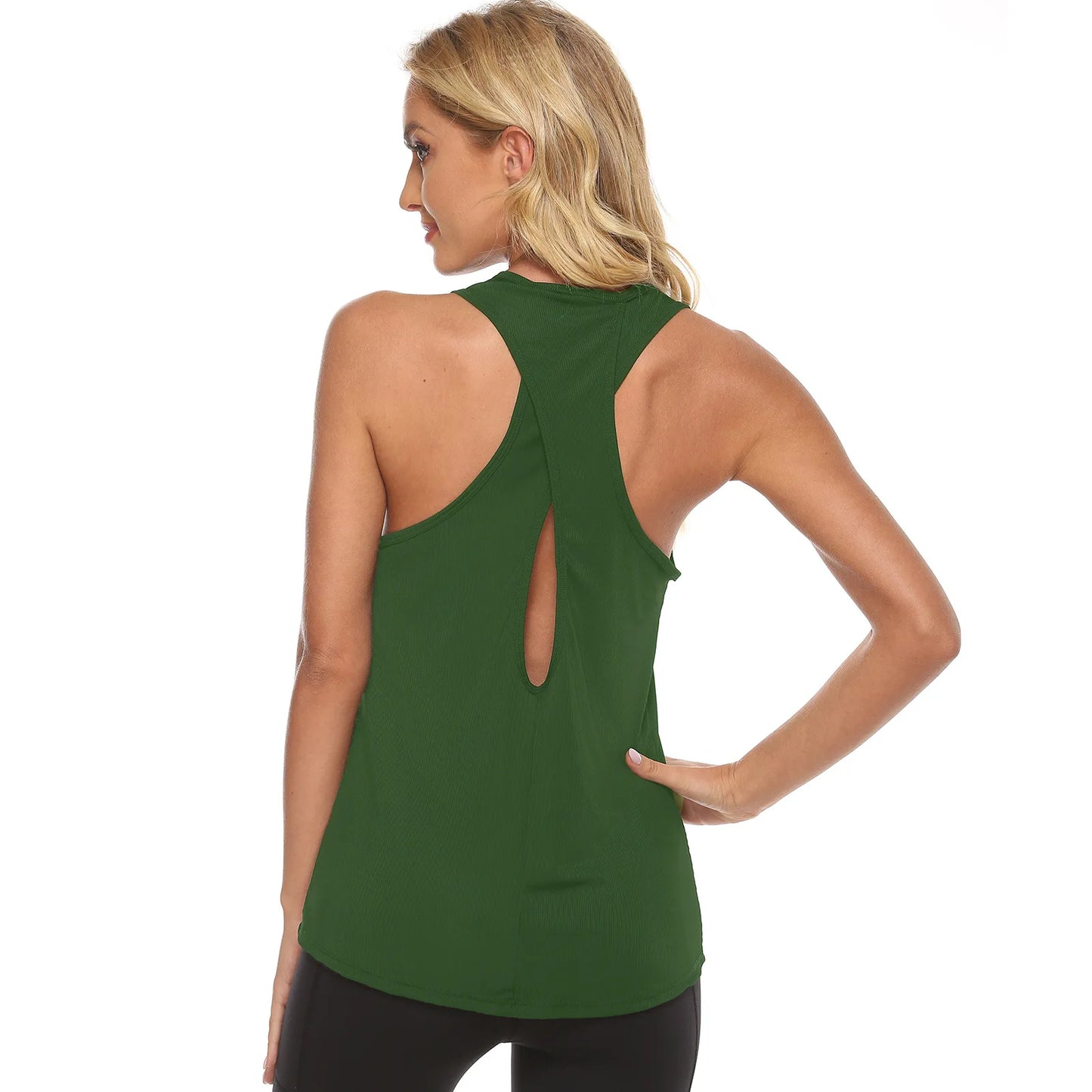 Sport Tank Top Loose Yoga Tops