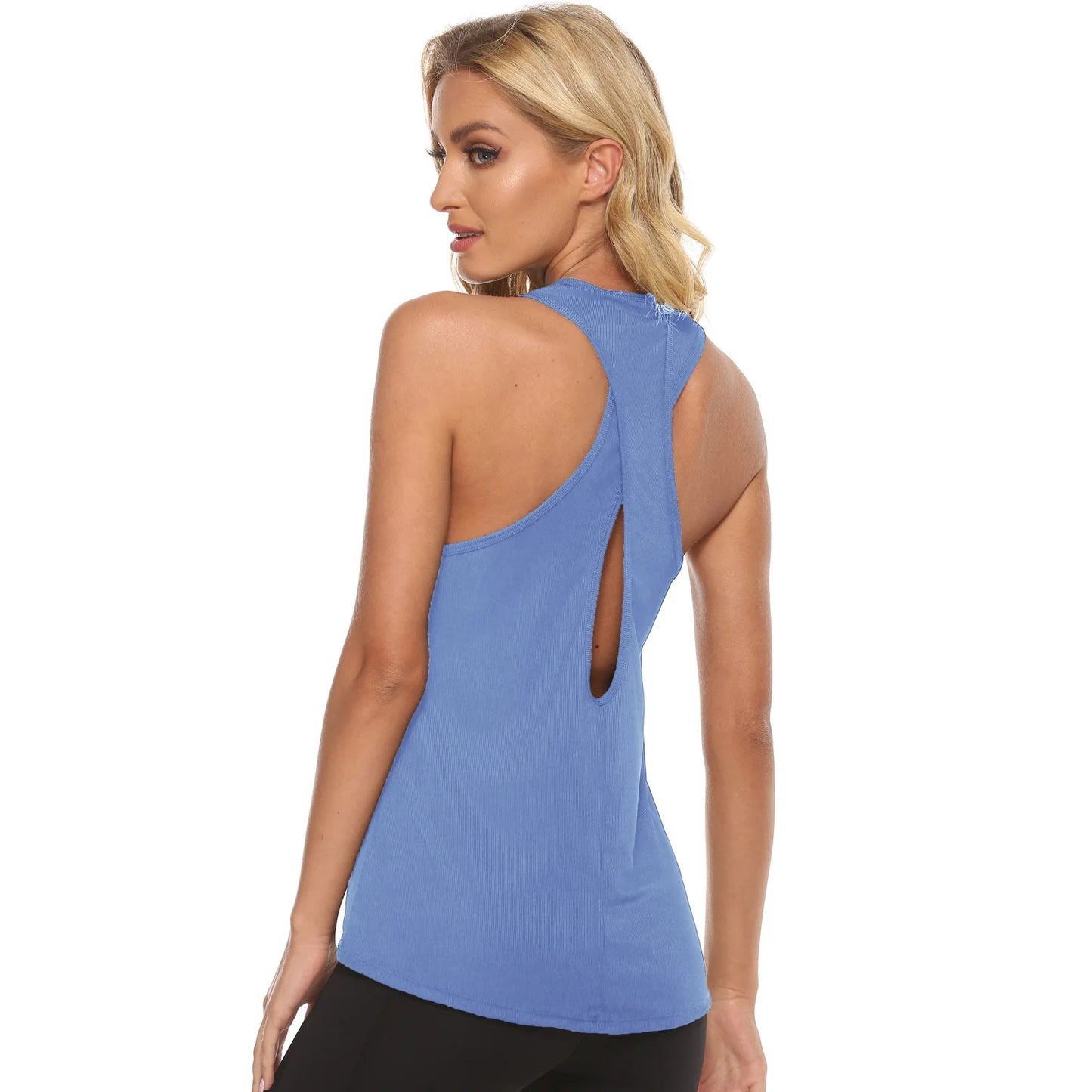 Sport Tank Top Loose Yoga Tops