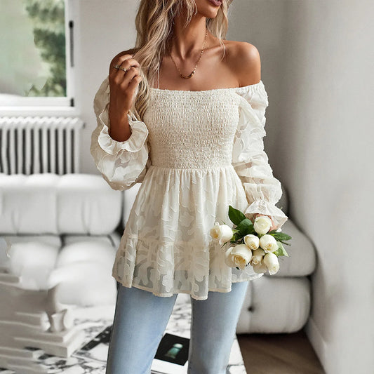 Boho Chic Embroidered Long Sleeve Top