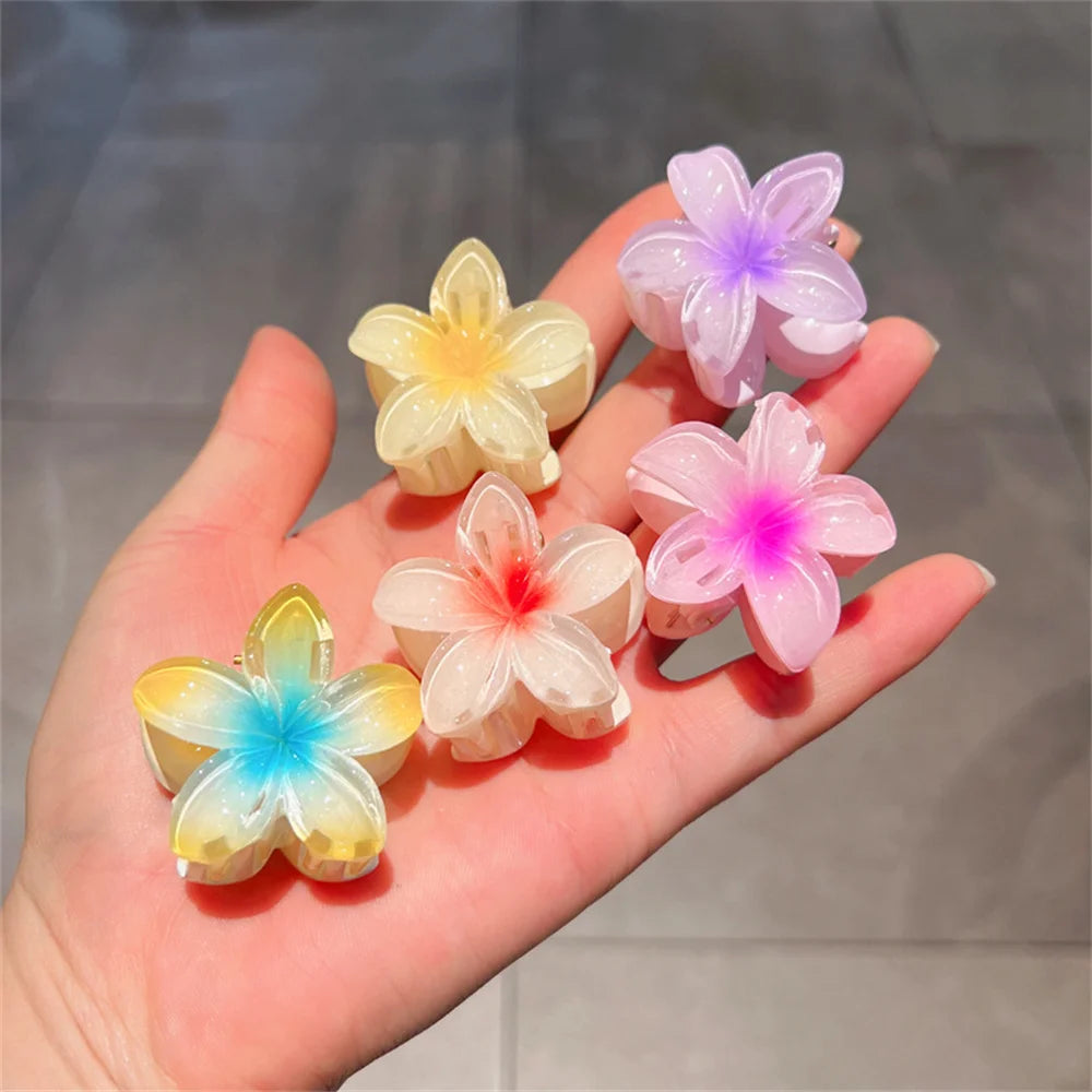 Hawaiian Flower Hair Clip