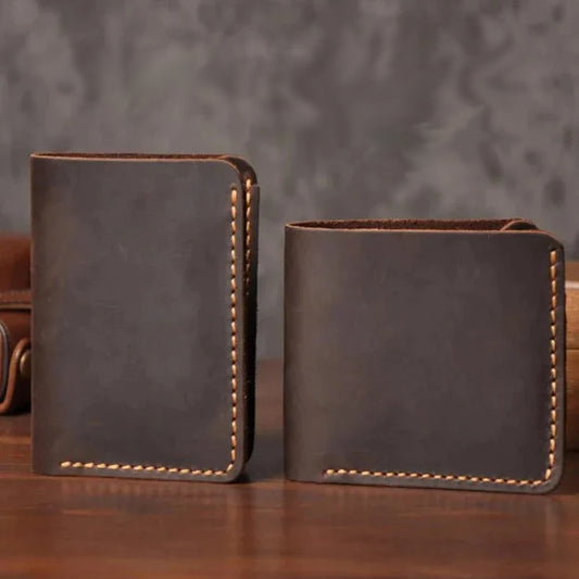 Handmade Genuine Leather Mens Wallet